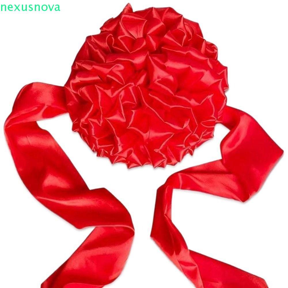 NEXUSNOVA Flower Ball Handheld Big Wedding Car Delivery Ribbon-Cutting Ornament