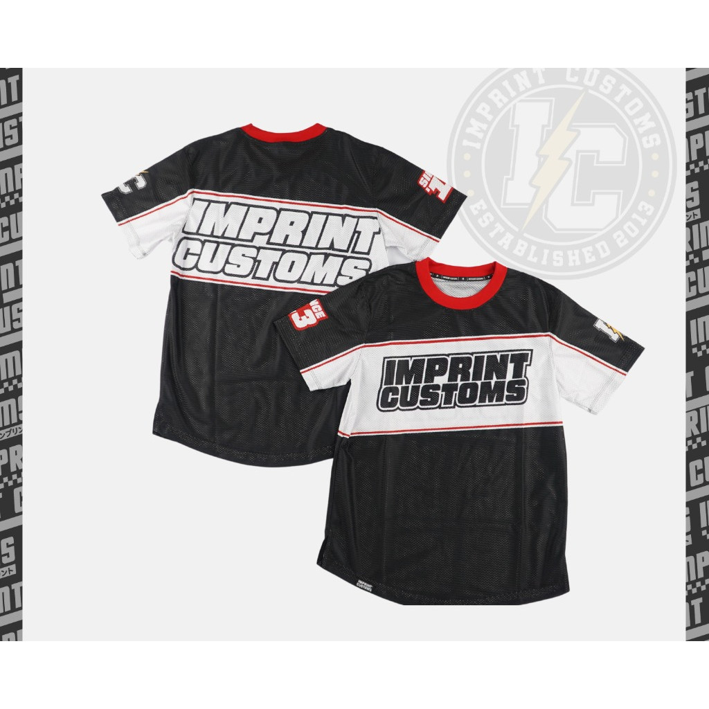 Imprint Customs - เสื้อแอร์คูลสีดําทอม