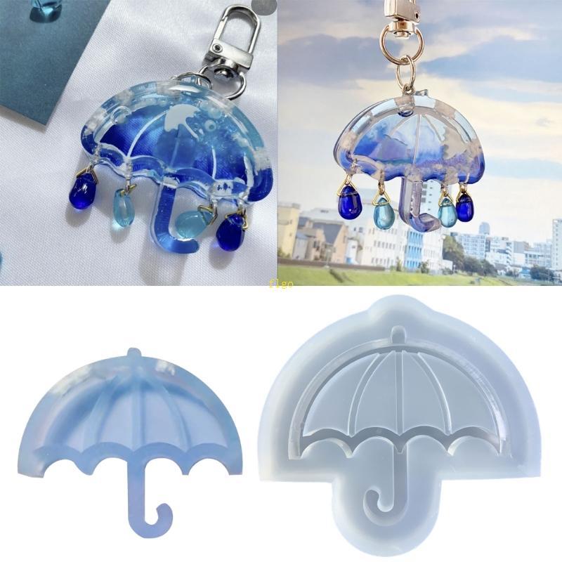 Figo แม่พิมพ์ซิลิโคน Quicksand สำหรับการทำจี้และ Charms จากวัสดุเรซิ่น