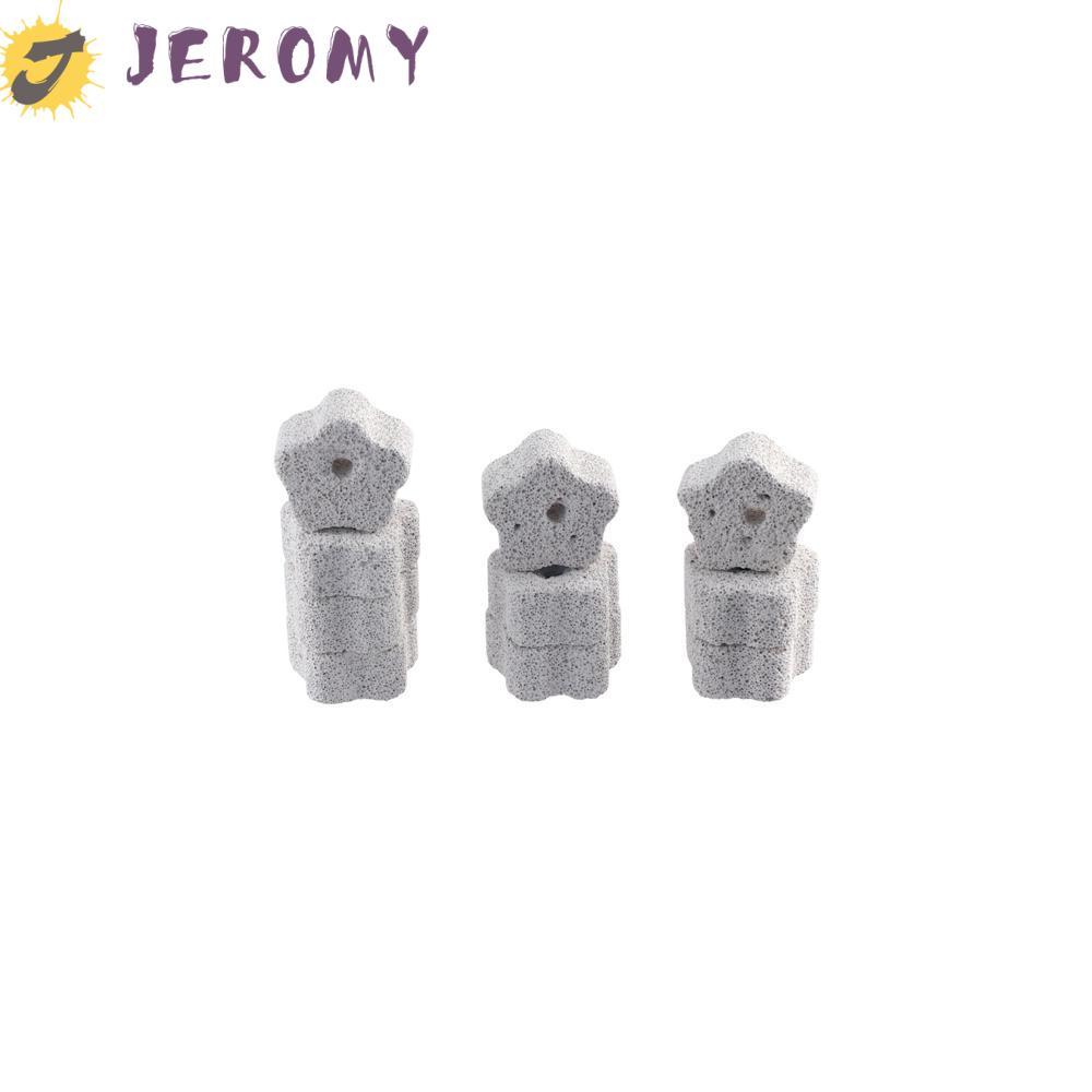 JEROMY Molar Toy Bunny Squirrel Flower Shaped Mineral Rabbit Chinchilla Bites Chews