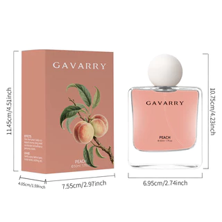 GAVARRY เซตน้ำหอม 3 กลิ่นผลไม้สดชื่น หอมติดทนนาน 3 ขวดคุ้มมาก 359.- ของแท้ 100% กลิ่น Peach/Lemon/Grapefruit