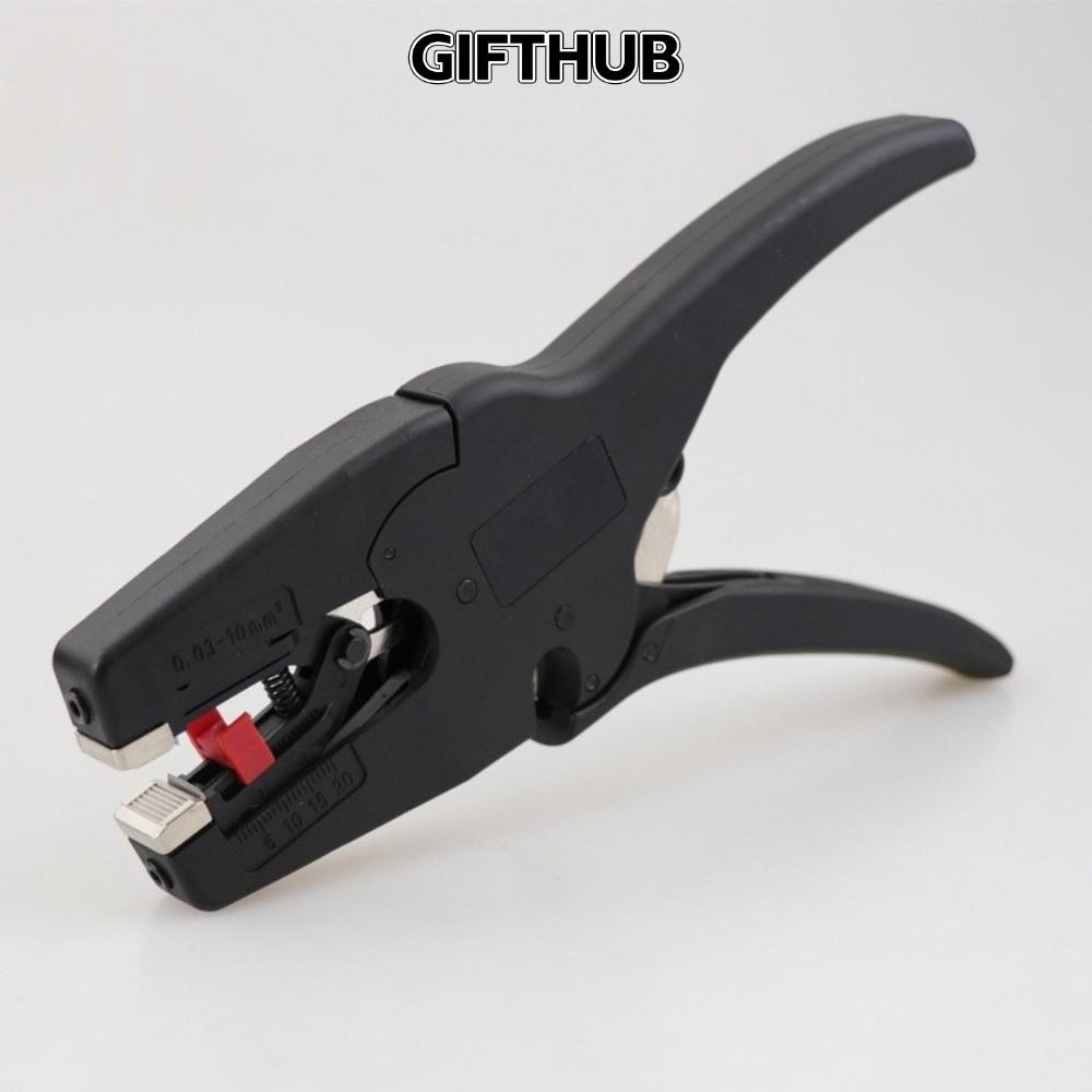 GIFTHUB คีมลวด, Mini 32-7AWG เครื่องปอกสายไฟอัตโนมัติ, คุณภาพสูง 2 in 1 Heavy Duty คีมตัดแบบพกพาสําห