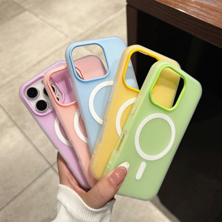 เคสโทรศัพท์มือถือแบบแม่เหล็ก For iPhone 17 16 13 11 15 14 12 Air 16 Pro Max 15Pro รองรับเคสป้องกันการล่มสลาย