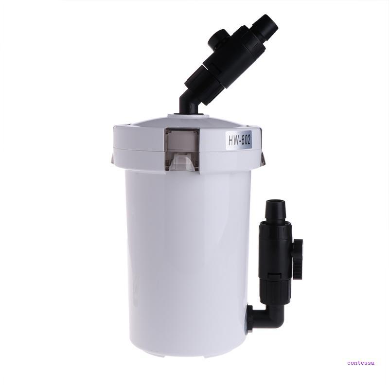 CON Hang on Aquarium Canister Filter ภายนอก Ultra-quiet Filter Bucket Universal