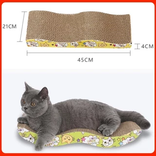 ที่ลับเล็บ ที่ลับเล็บแมว ราคาถูก โซฟาที่ลับเล็บแมว กระดาษลูกฟูก แบบ 2 ด้าน ที่ลับเล็บ ที่ลับเล็บแมว45X21