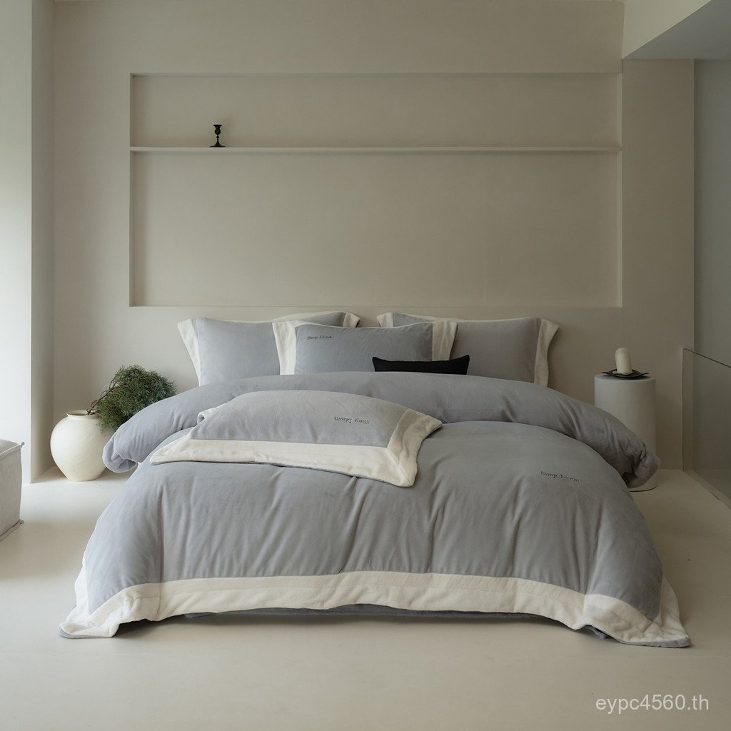 Velvet Craft 1.8m270g Full Bed Series 2025 การบริโภคเต็มรูปแบบชุดนมสไตล์ใหม่ Herman T4KA