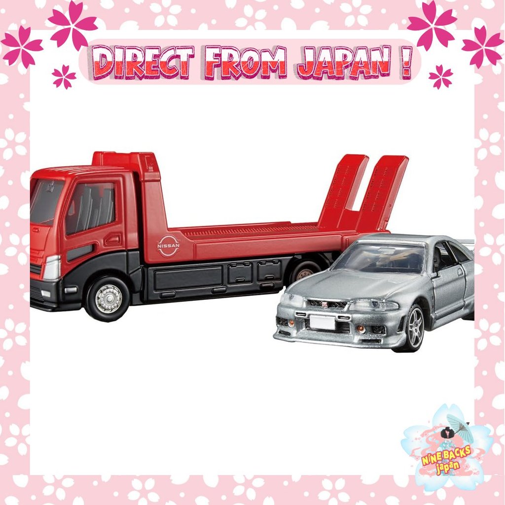 รถของเล่นขนาดเล็ก Takara Tomy Tomica Premium Tomica Transporter Nissan Skyline GT-R (BCNR33) (สำหรับ