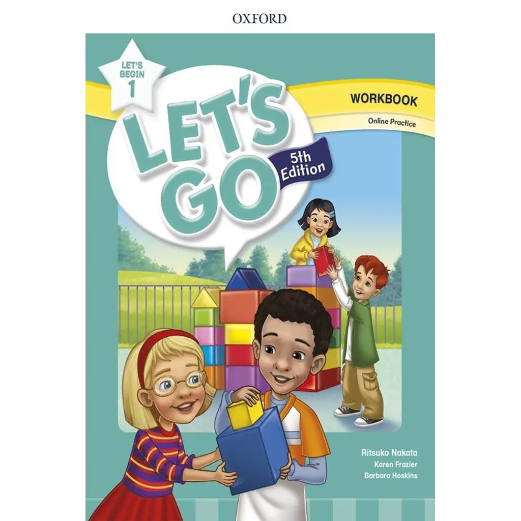 Bundanjai (หนังสือ) Let's Go 5th ED Let's Begin 1 : Workbook with Online Practice (P)