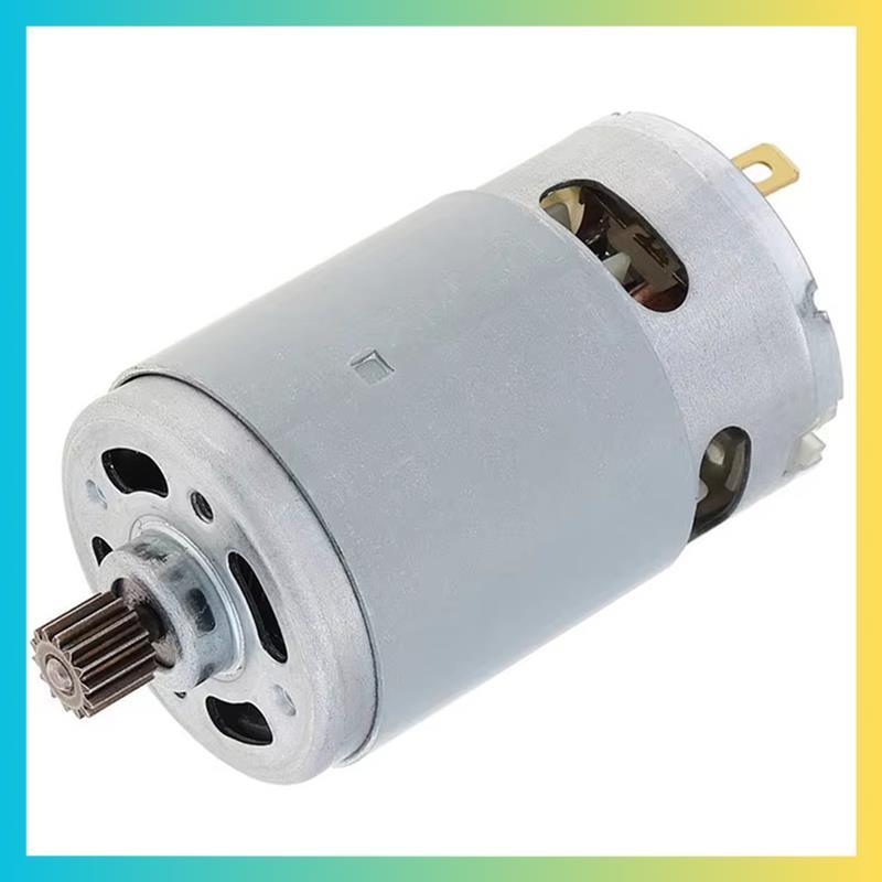 เครื่องมือไฟฟ้าอะไหล่ RS550 แปรงมอเตอร์ 14 ฟัน 18V สําหรับสําหรับสําหรับเจาะประแจเลื่อยโซ่เข้าสู่ระบ