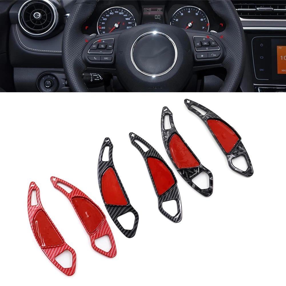 2 ชิ้นพวงมาลัยรถ Shift Paddle Extension สําหรับ MG HS RX5 RX8 MG5 GT MG6