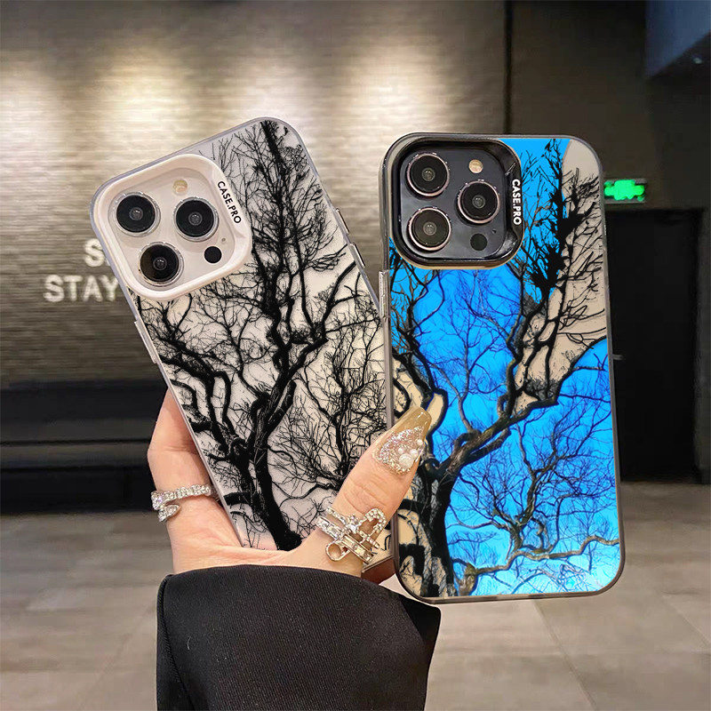 Night Forest Tree สาขาสําหรับ OPPO A5 5G A2 A3 A6 PRO A60 A79 A18 A38 A78 A74 A94 A58 A3X A40 A5X A6