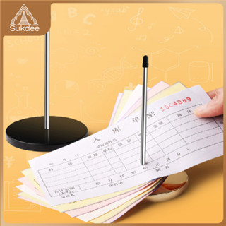 ที่วางใบเสร็จโต๊ะสแตนเลสก้าน ที่ใส่บิล ที่ใส่กระดาษ สแตนเลส …