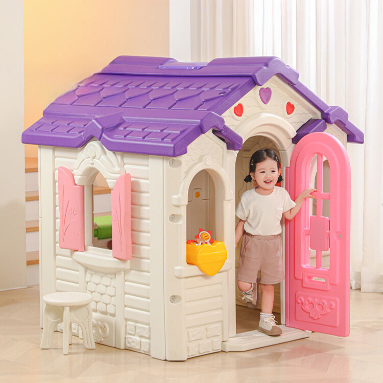 Children's indoor small house toy house game house chocolate house toddler indoor tent plastic small