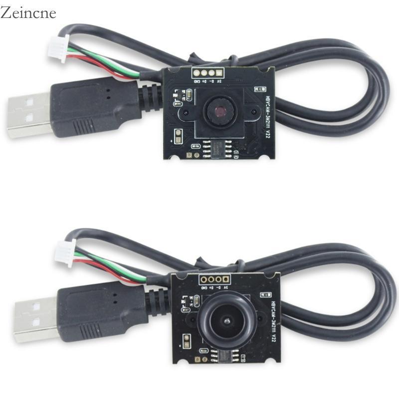 Zein OV3660 3MP โมดูลกล้อง 64 110 องศา USB Driver คู่มือโฟกัส 1920x1080 ชุดเลนส์กล้องพร้อมสายเคเบิล