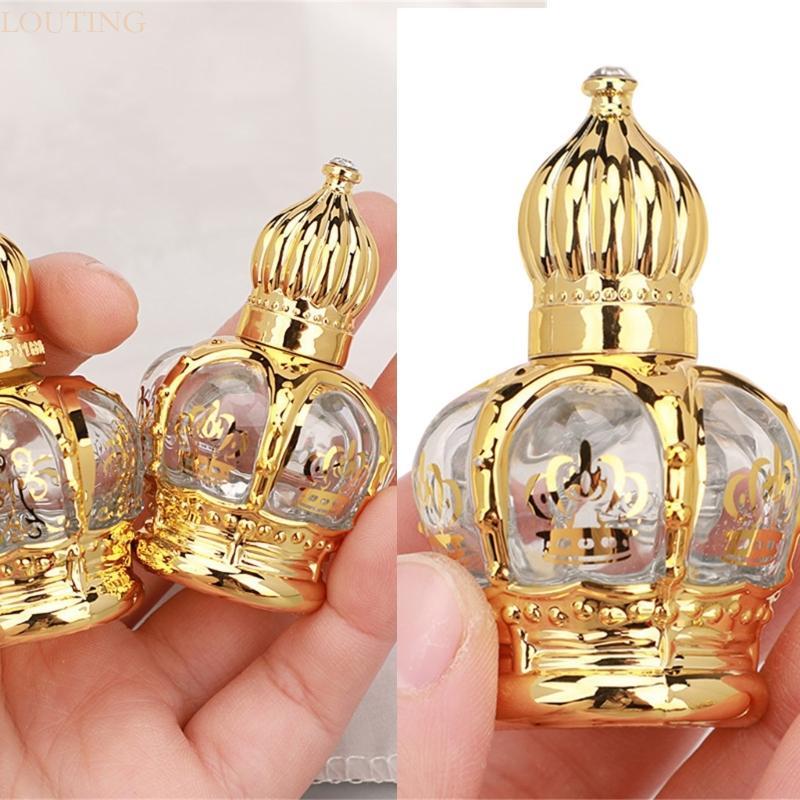 LOUTING 15ml ขวดลูกกลิ้งรีฟิลเปล่า Travel ขวดตกแต่งแบบพกพาสําหรับน้ําหอม