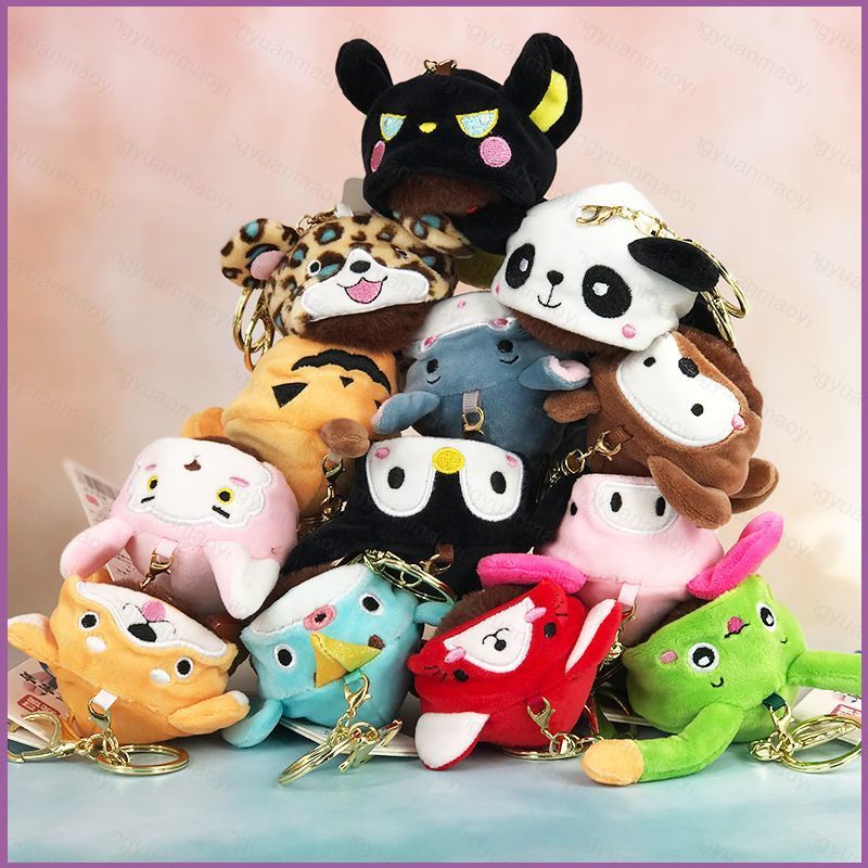ZY1 MONCHHICHI ตุ๊กตาตุ๊กตาของขวัญสําหรับเด็กผู้หญิงน่ารักการ์ตูนตุ๊กตาของเล่นพวงกุญแจจี้สําหรับเด็ก