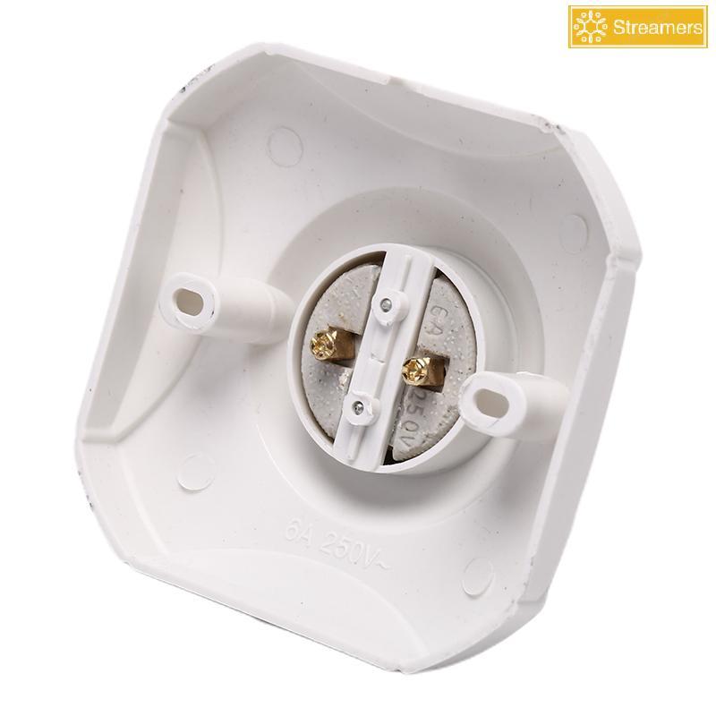 {Streamers} E27 Lamp Holder E27 Bulb Holder Lamp Socket Ceramic Lamp Bulb Socket Lamp Base New