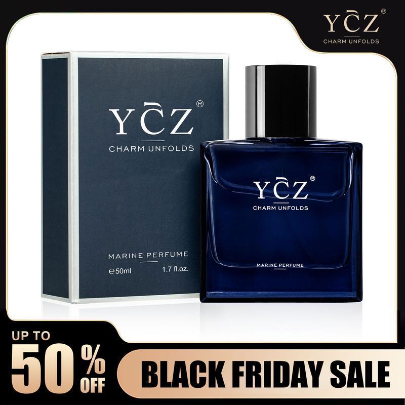 YCZ Midnight Marine Eau De Parfum - Unisex 50ml Ocean Fresh Scent Premium Aromatic Woody Fragrance f