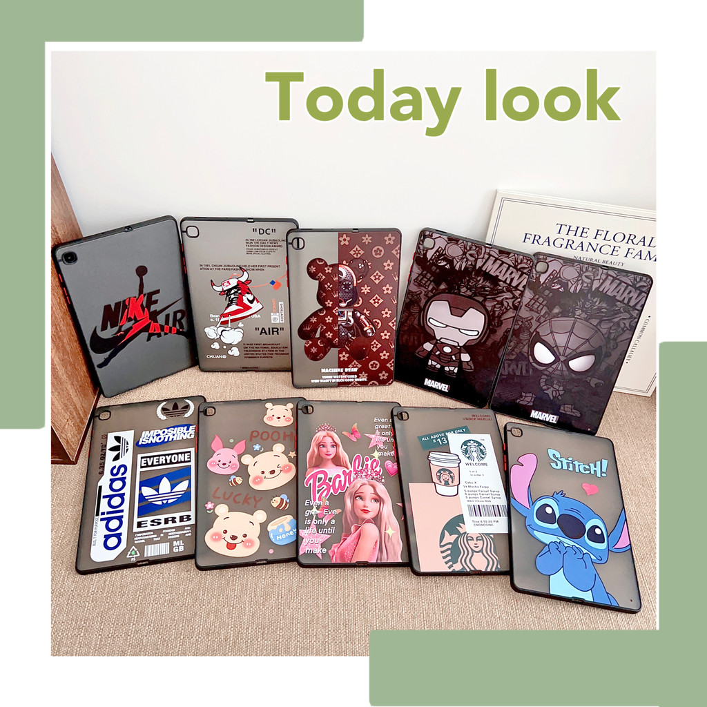 สําหรับ SAMSUNG Galaxy Tab A11 A9 8.7 นิ้ว 2025 WiFi LTE แฟชั่นน่ารักการ์ตูน Soft TPU Case SM-X133 S