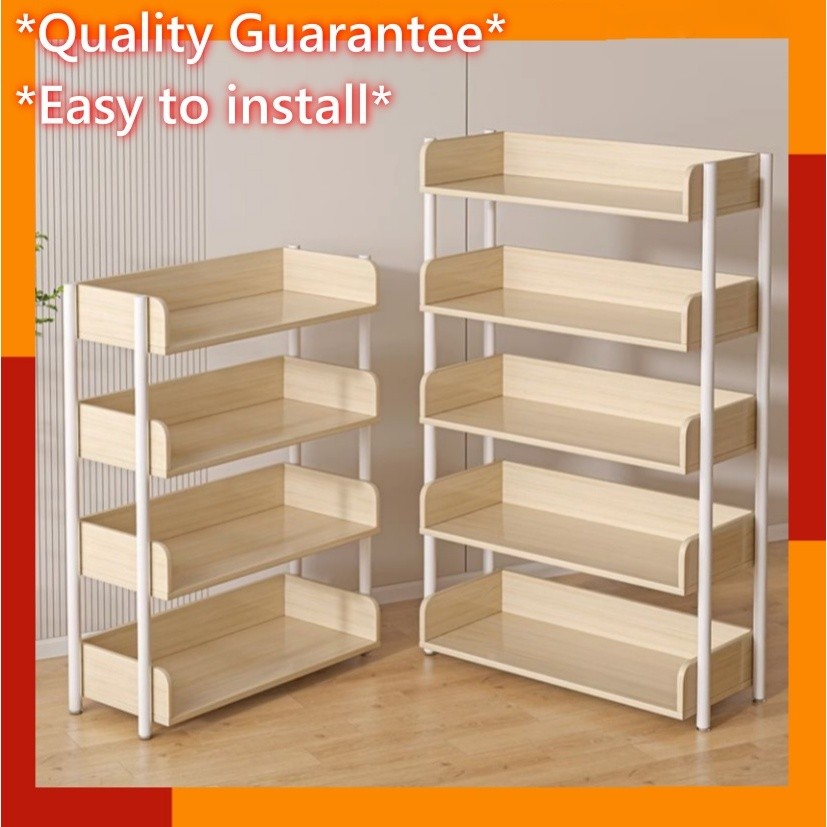 Storage rack floor-standing multi-layer storage shelf bookshelf living room storage rack display she