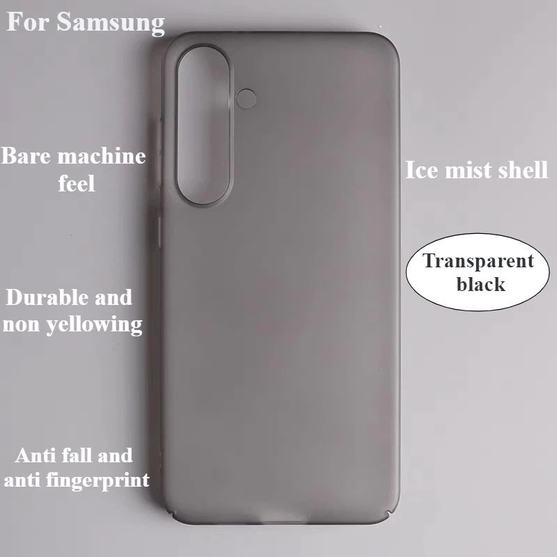 เคสโทรศัพท์ แบบฝ้า For Samsung A17 A56 A36 A07 A06 A05S A15 A16 A56 A36 A54 A55 S25 Ultra เคสใส หลากหลายรุ่น - รูปที่ 7