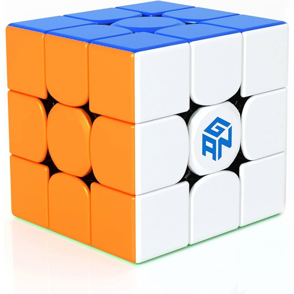 GAN 356 RS, 3x3 Speed Cube Gans 356RS Magic Cube Non-Magnetic (ไร้สติ๊กเกอร์)