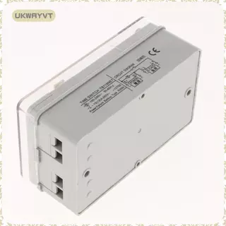 [ukwryvt] 24 ชั่วโมง Mechanical Chronometry Time Switch Timer พร้อมฝาครอบ 110-240V