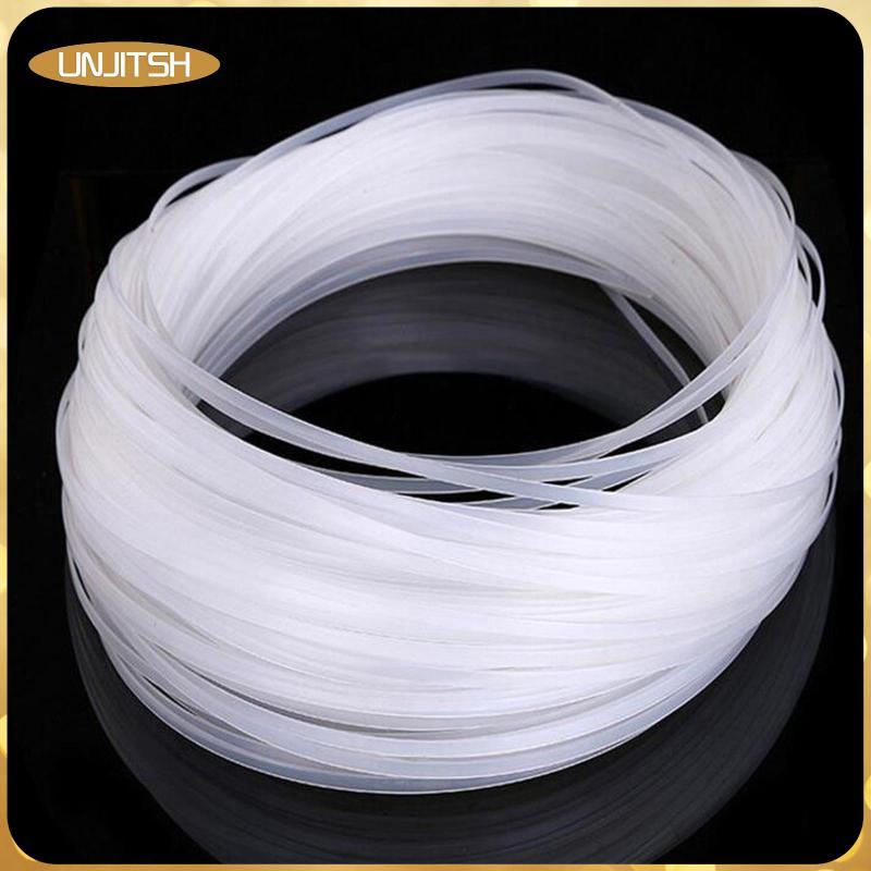 [unjitsh] 100 ม. พลาสติกใส Boning Corset Strip Craft เย็บ DIY ชั้นวางชุดแต่งงาน