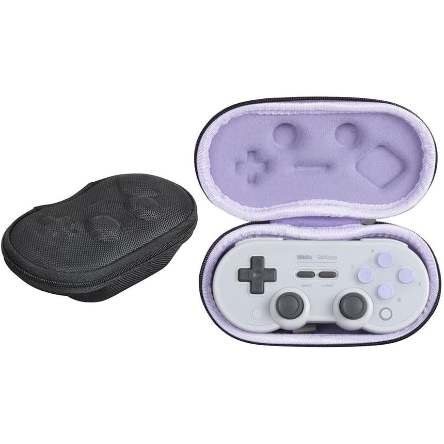Hermitshell Hard Travel Case สําหรับเกมแพดบลูทูธ 8Bitdo Sn30 Pro (SN30 PRO-SN)