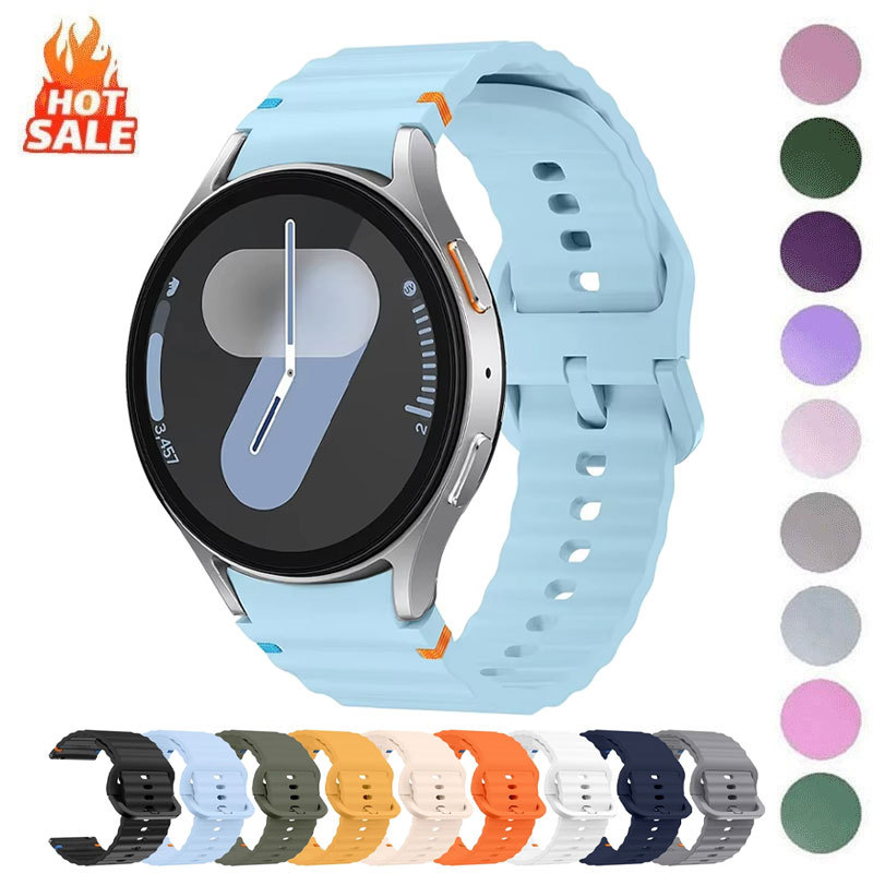 สายนาฬิกาซิลิโคนสําหรับ Huami Amazfit Band T-Rex 3 2 1 T-Rex 3 Pro 44 มม.48 มม.T-Rex Ultra ซิลิโคน Wave สร้อยข้อมือ Correa สายรัดข้อมือ