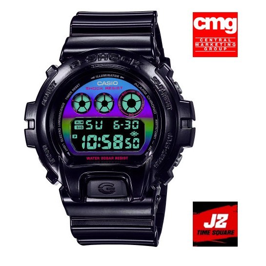 แท้แน่นอน 100% กับ G-SHOCK DW-6900RGB-1D อุปกรณ์ครบทุกอย่างพร้อมใบรับประกัน CMG ประหนึ่งซื้อจากห้าง