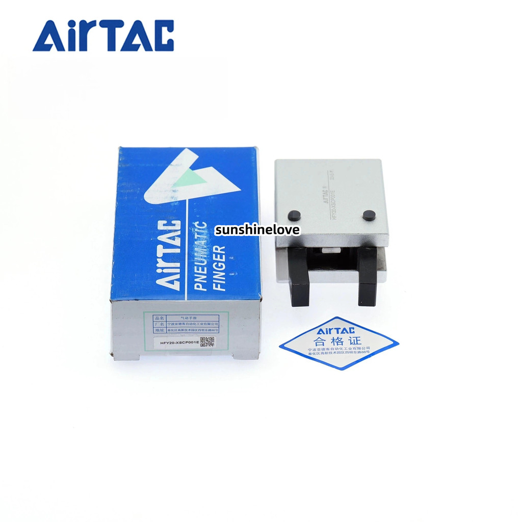 AirTac กระบอกเป่าลมแบบนิ้วนิวเมติก HFY20-TZ1137E HFY20-XSCP001E LSH25BK-HN HFY20-TZ2393C