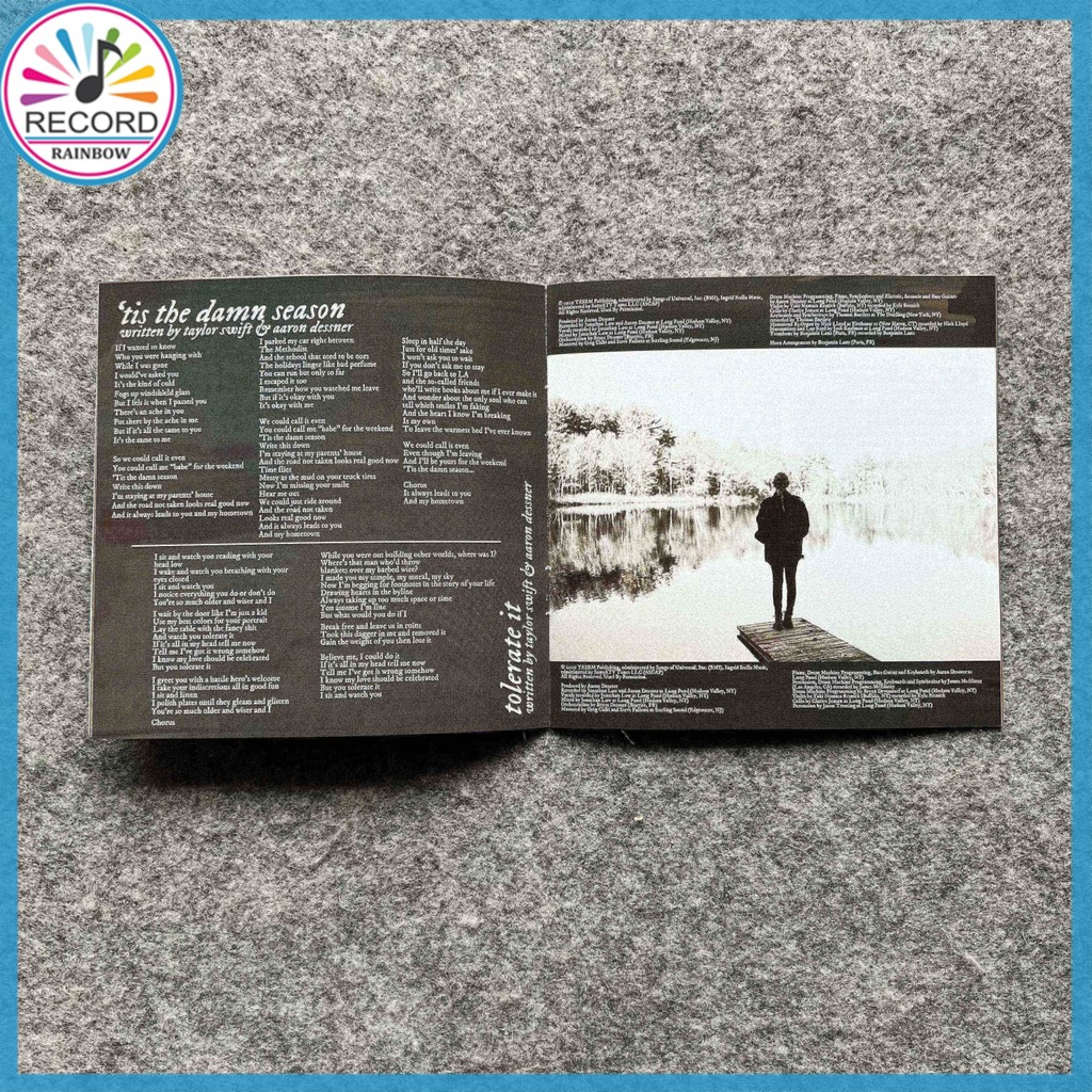 Taylor Swift Evermore Original CD Album [Sealed] Brand New - รูปที่ 6