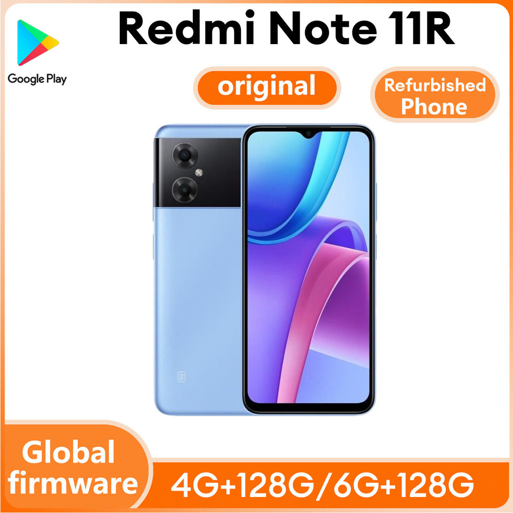 Xiaomi Redmi Note 11R 5G สมาร์ทโฟน 4/6/GB + 128GB MTK700 โทรศัพท์มือสอง 98% ใหม่ 5000mAh 5G 90 Hz 6.