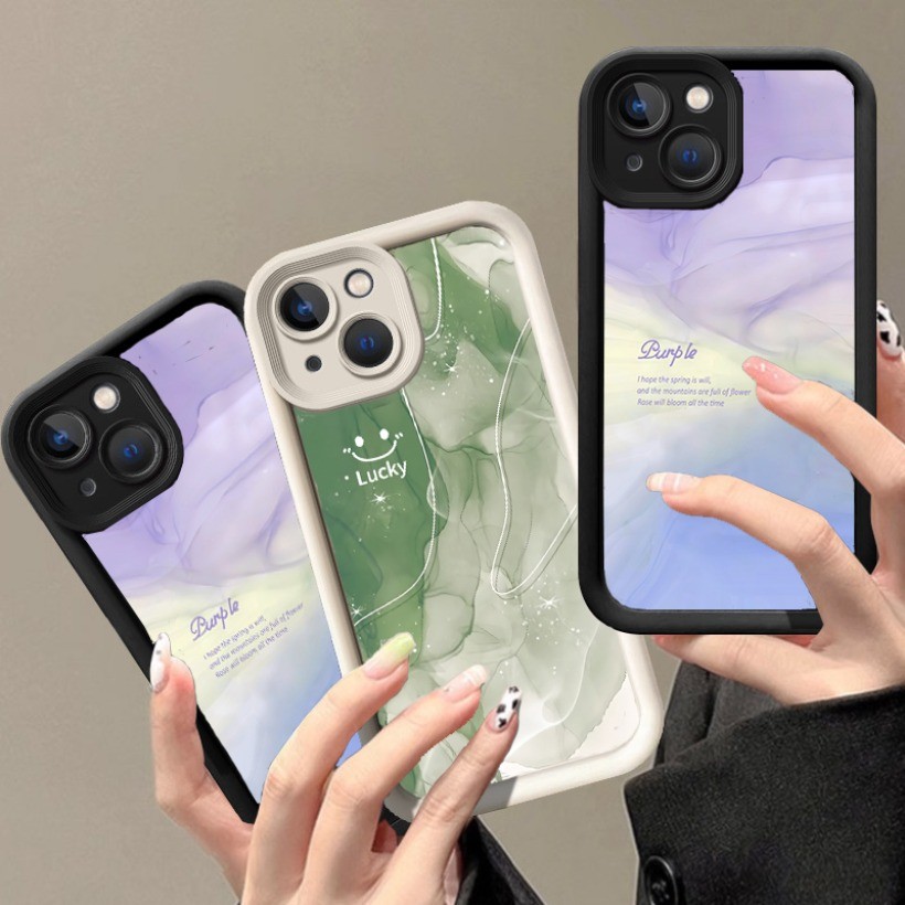 สําหรับ Xiaomi Poco X6 X7 PRO F5 X5 Pro F4 F3 GT X4 X3 GT C61 เคสโทรศัพท์ Dreamy Ombre ออกแบบซิลิโคน