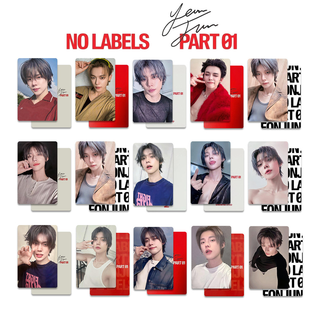 5-6 ชิ้น YEONJUN ไม่มีฉลาก PART 01 Photocards The Star Chapter TOGETHER Starkissed Love Language Lom