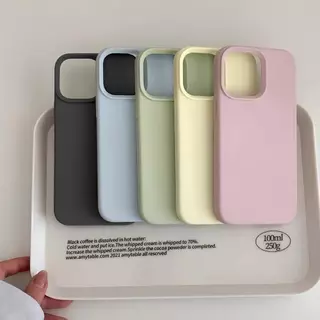 เคสไอโฟน11 เรียบง่ายและมีสไตล์ซิลิโคนอ่อนนุ่มกันกระแทก For IPhone 13 11 14 16 12 15 17 Pro Max 16 15 14 Plus Pro 16E Air