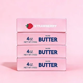 Butter Squishy Stick น่ารักสมจริง Butter Design Soft Squeeze ความเครียดบรรเทา Squishy ของเล่น