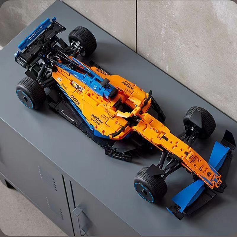 เข้ากันได้กับ Lego McLaren f1 Racing Formula 42141 Mechanical Group ผู้ใหญ่ความยากสูงประกอบอาคารบล็อ