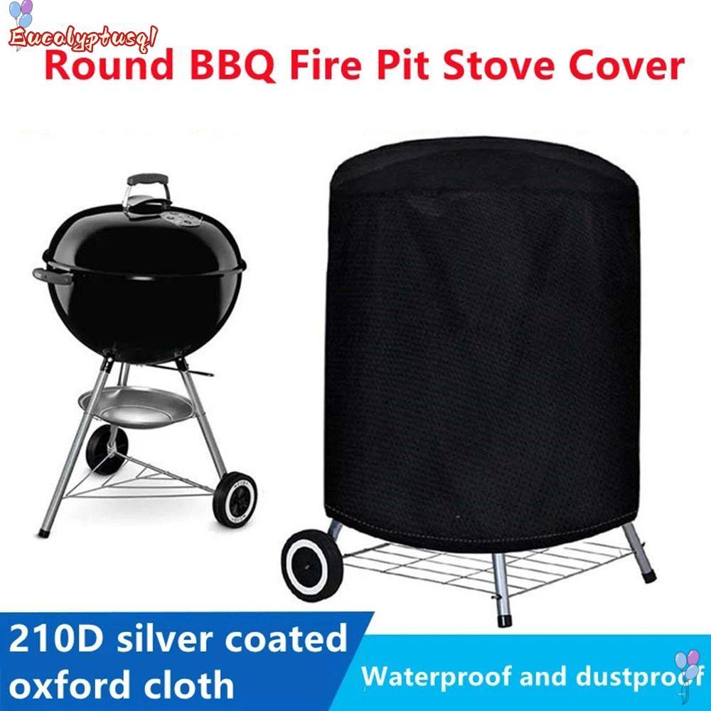 EUCALYPTUSQ1 Garden Patio Grill Cover แบบพกพากันน้ํากันฝุ่นสําหรับ Weber