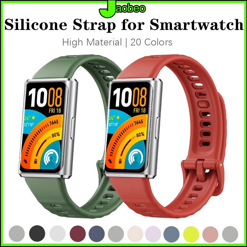สายซิลิโคนเดิม for Huawei Band 11 / 11 Pro สายนาฬิกาอุปกรณ์เสริมกันน้ำ สายแทน Smartwatch for Huawei Band 11 Pro