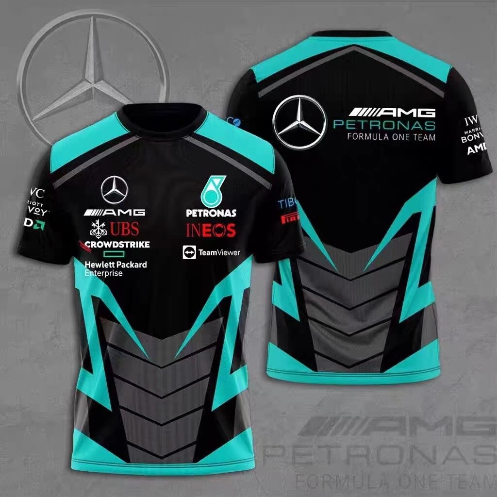 เสื้อยืด Red Bull Racing F1 ออกแบบ 3D รอบคอดีไซน์ nice แขนสั้น สไตล์ฤดูร้อน สำหรับชาย