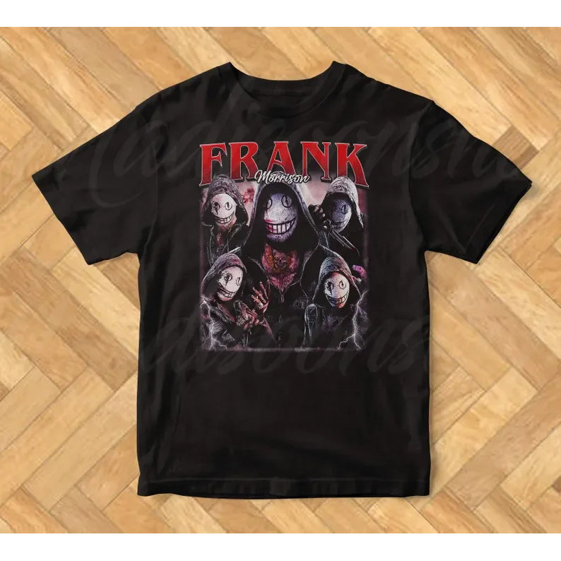 เสื้อยืด Frank Morrison Dead By Daylight ที่ขายดีที่สุด เป็นเสื้อยืดผ้าฝ้ายแท้ 100% พร้อมลายพิมพ์ที่