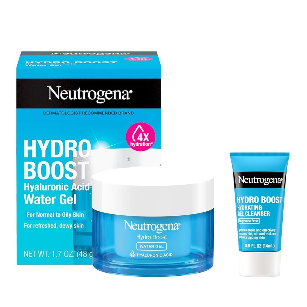 Neutrogena Hydrating Moisturizing Gel, Hyaluronic Acid Facial Moisturizer, เหมาะสําหรับ Neutral to O