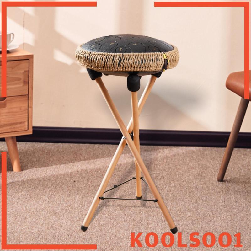 [Koolsoo1] Ethereal Drum Stand ไม้เนื้อแข็ง Handpan Drum Bracket สําหรับปิกนิกฉลองงานปาร์ตี้กิจกรรมก