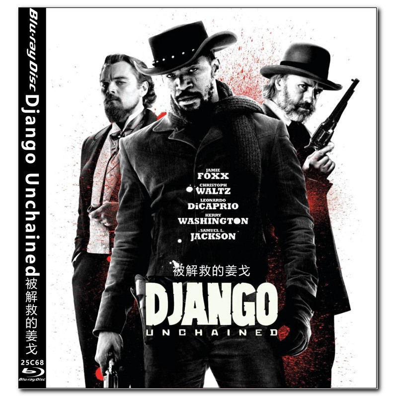 [ภาษาอังกฤษ] ภาพยนตร์ Blu-ray HD 4K UHD 1080Ps Django Unchained