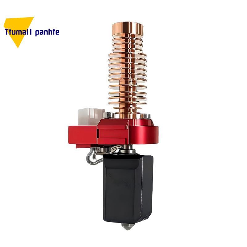บล็อกความร้อนเซรามิกและหัวฉีดเหล็กแข็ง 0.4 มม. สําหรับ Adventurer 5M Hotend AD5M อัพเกรด Hotend Kit