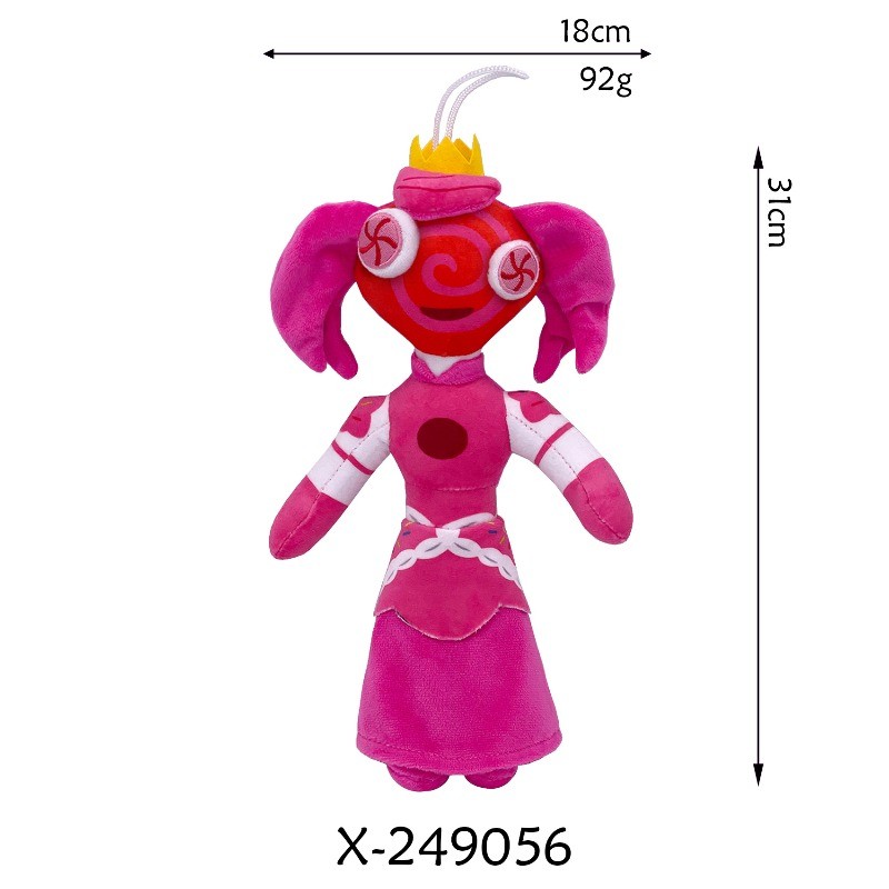 The Amazing Digital Circus Plush Toy Caine Kinger Pomni Jax คอลเลกชันตุ๊กตายัดไส้ ราคา ถูกที่สุด ดีลบีเคเค แกลเลอรีภาพที่ 9