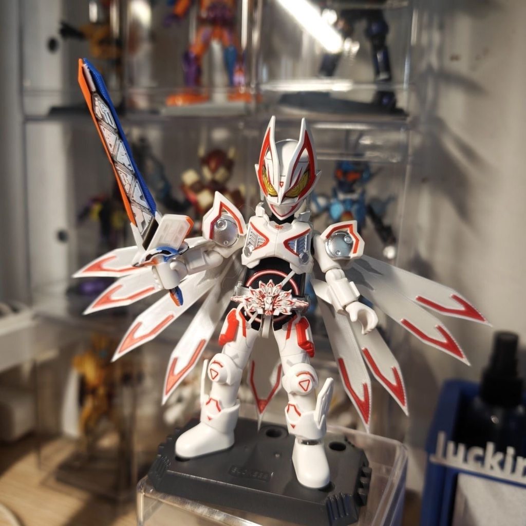 Buluke Kamen Rider Stars Series Wave 6 Geats IX MK9 Fox Cloak Articulated Modification Parts & Comma