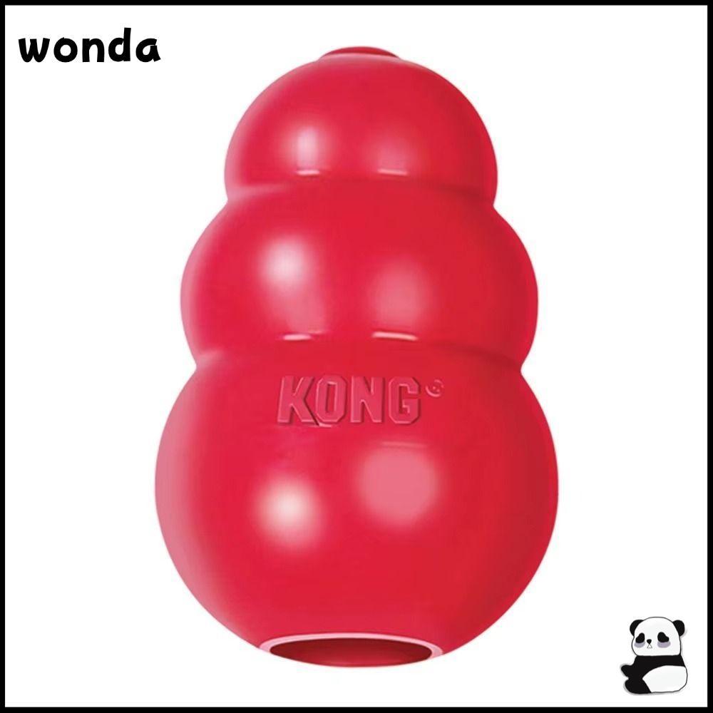 Wonda Kong ของเล่นสุนัข, Treat-Filled Capbilities Kong ลูกสุนัขของเล่น, ทนทาน Erratic Bounce หลายขนา